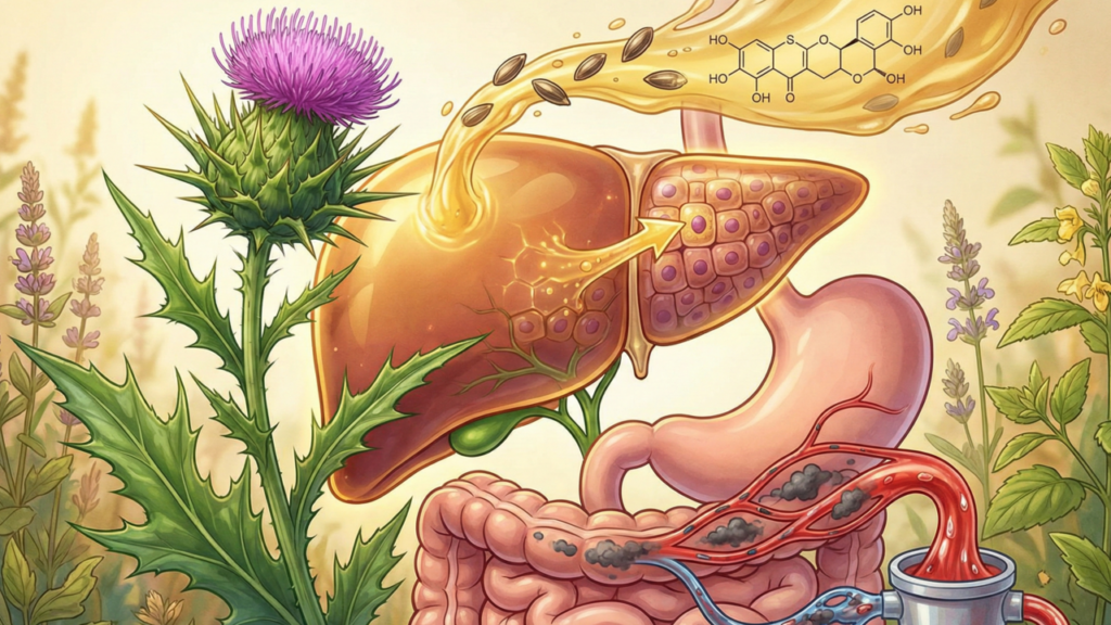 A erva natural que ajuda a limpar o fígado e reduzir o inchaço