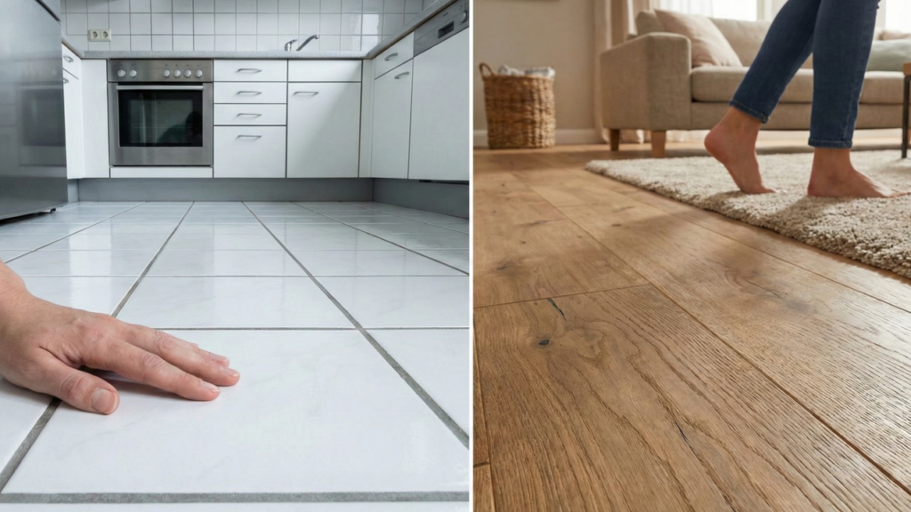 Adeus à cerâmica: os pisos modernos e baratos que estão dominando as casas em 2026