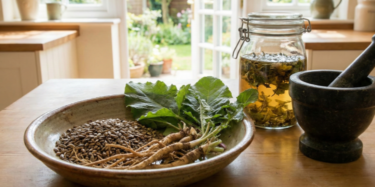 A erva natural que ajuda a limpar o fígado e reduzir o inchaço