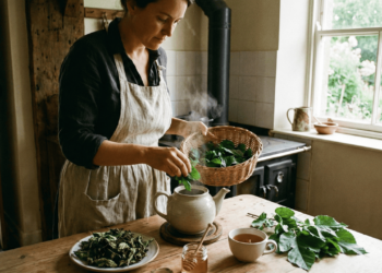 O chá tradicional que muitas mulheres usam para aliviar sintomas da menopausa