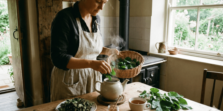 O interesse pelo chá de folha de amora está ligado à presença de compostos naturais