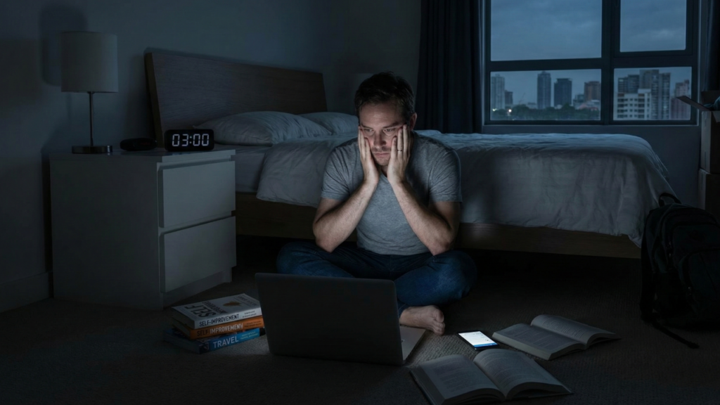 O que significa sentir vontade de mudar de vida às 3 da manhã?