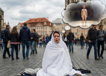 O que significa sonhar que está pelado em público?