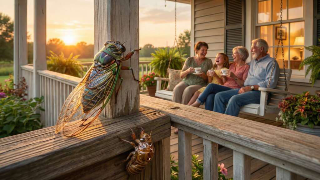 O que significa quando uma cigarra aparece em casa?