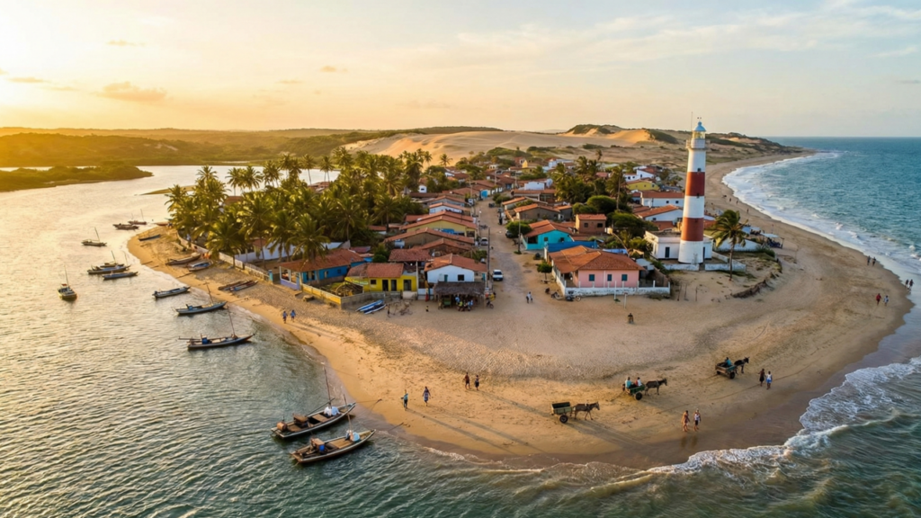 Destino no litoral do Nordeste encanta com acesso apenas por barco e praias preservadas