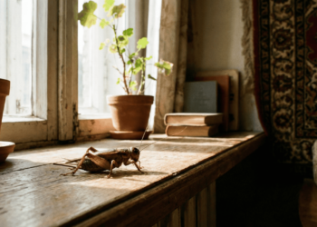 O que significa quando o grilo canta dentro da sua casa?