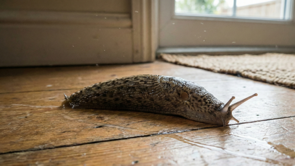 O que significa aparecer lesmas em casa?