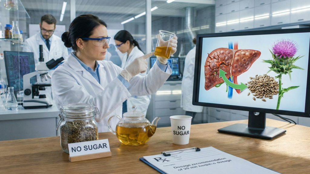 A erva natural que ajuda a limpar o fígado e reduzir o inchaço