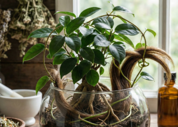 Planta medicinal chama atenção por fortalecer os fios