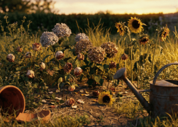 O significado oculto de sonhar com flores mortas