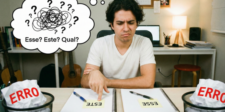 O erro comum que muitos ainda cometem no dia a dia ao usar “Esse” e “este”