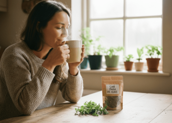 Chá de erva que auxilia na eliminação de pedras nos rins e pode ser plantada no seu jardim