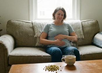 O chá que ajuda a aliviar cólicas e reduzir o inchaço abdominal