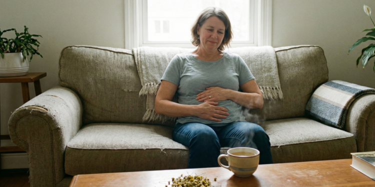 O chá que ajuda a aliviar cólicas e reduzir o inchaço abdominal