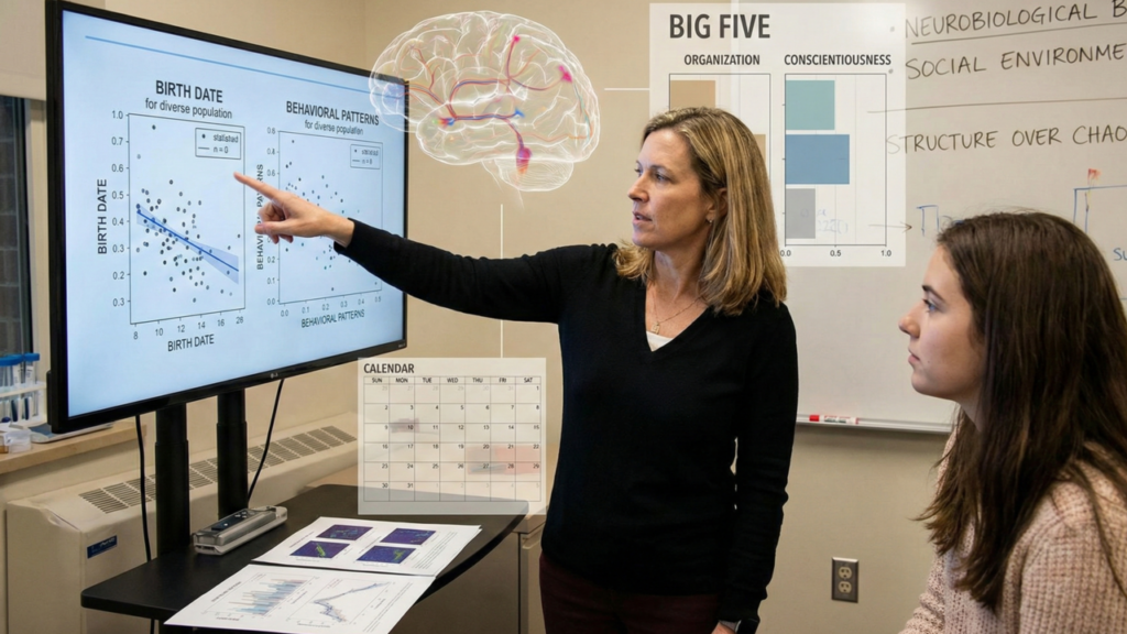Pessoas mais organizadas costumam nascer nesses meses, segundo estudo sobre personalidade