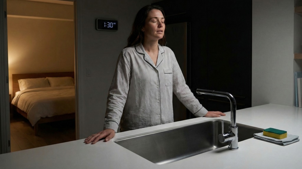 O que significa não conseguir dormir com a pia suja, segundo os psicólogos.