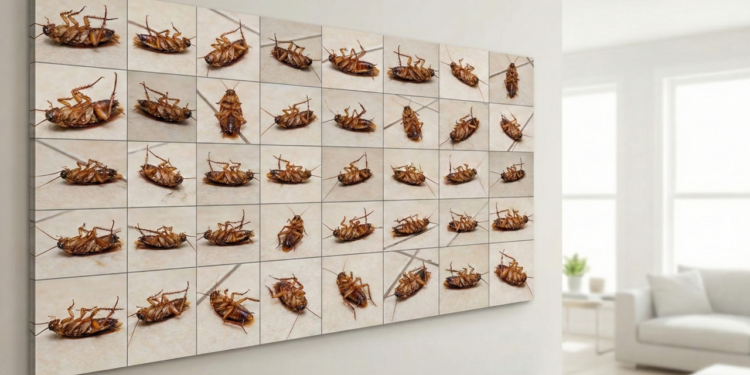 O que significa aparecer baratas de barriga para cima em casa?