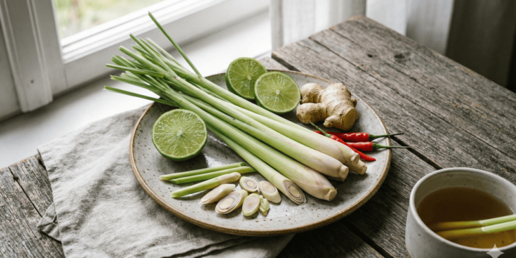 Além do chá tradicional, o capim-limão é usado em banhos mornos, compressas e aromatizadores de ambiente