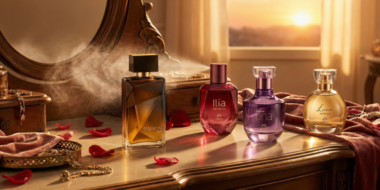 Os 4 melhores perfumes femininos da Natura com alta fixação e presença marcante