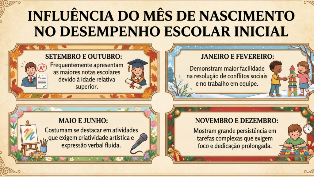 O que seu mês de nascimento revela sobre seu potencial cognitivo, segundo estudos recentes