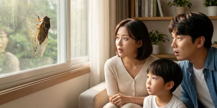 O que significa quando uma cigarra aparece em casa?