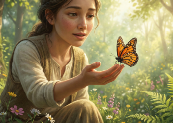 O que significa quando uma borboleta pousa em você?