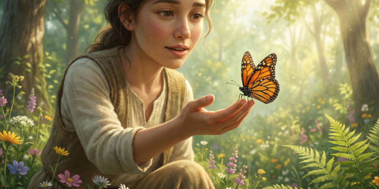 O que significa quando uma borboleta pousa em você?