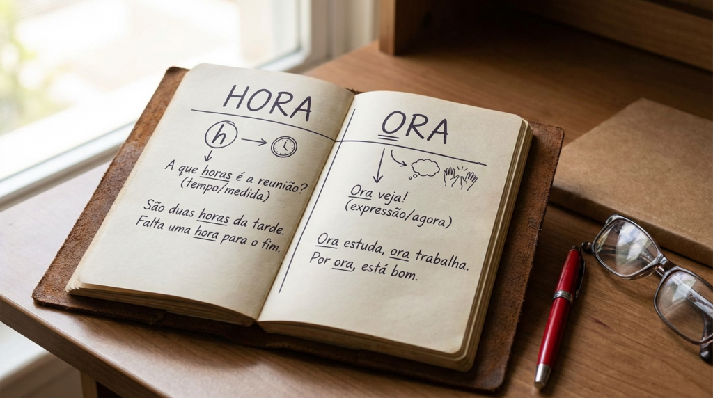 Quando usar “Hora” e “ora” no dia a dia sem errar