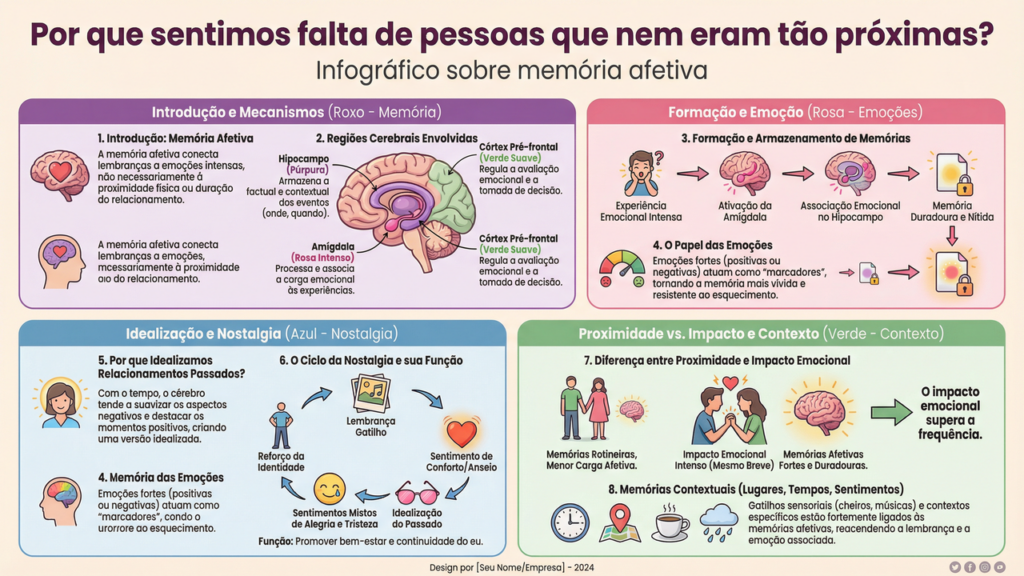 Por que sentimos falta de pessoas que nem eram tão próximas