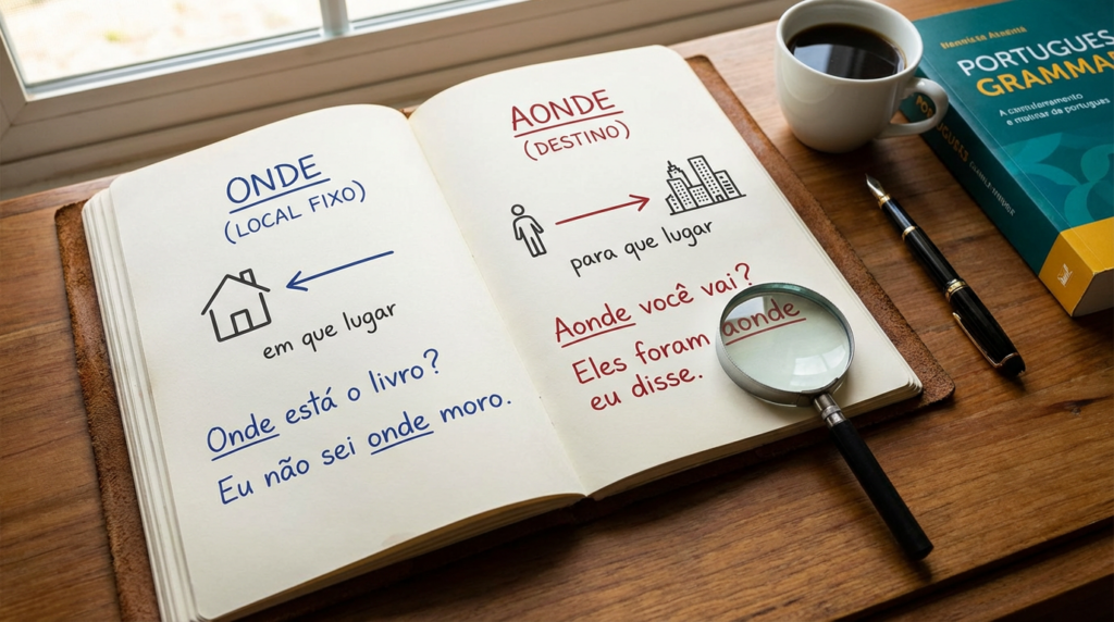 A diferença simples que muitos ainda erram entre "Onde" ou "Aonde"