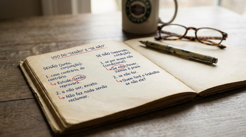 Como usar “Senão” e “Se não” no dia a dia do jeito certo
