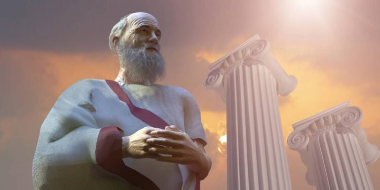 Citação do dia do antigo filósofo Sócrates sobre amizades: "O amigo deve ser como o dinheiro, cujo valor já conhecemos antes..."