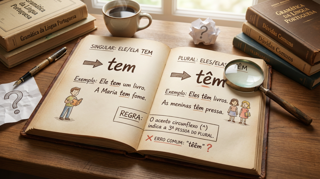 Com ou sem acento? Entenda a regra gramatical de "Tem" ou "Têm"