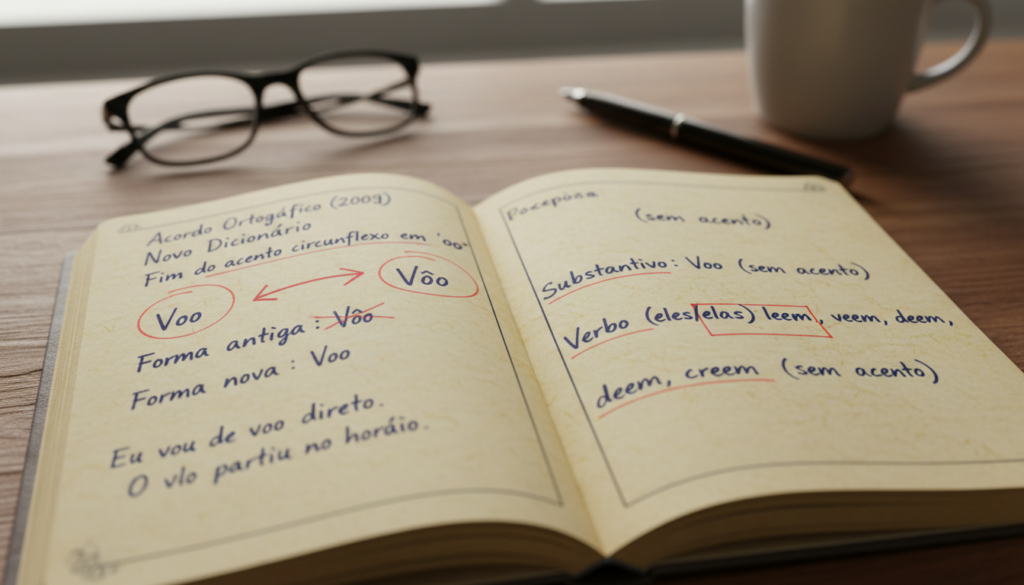 "Voo" ou "vôo"? A regra gramatical que mudou há muito tempo e poucos usam