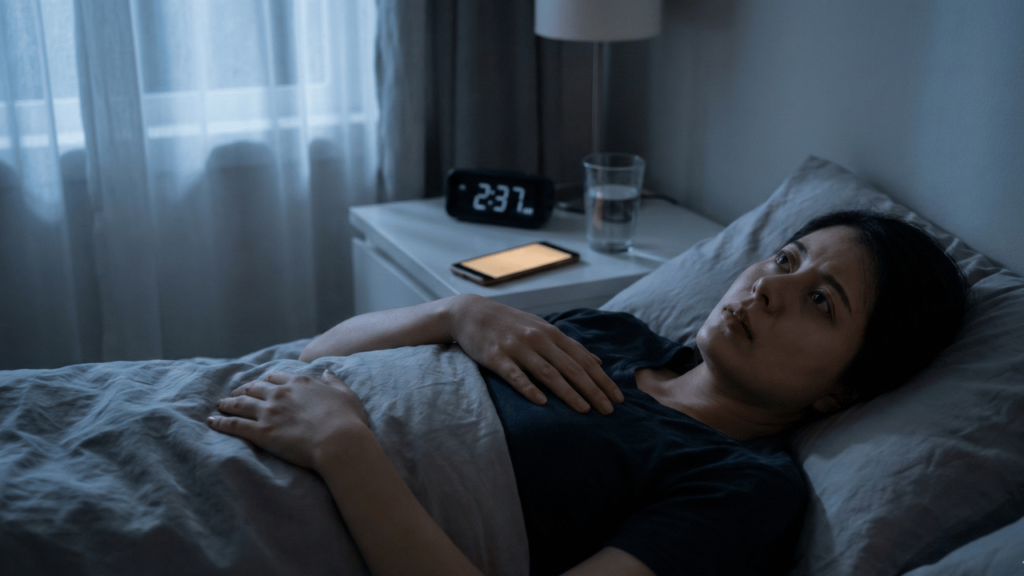 O que acontece quando o coração acelera todos os dias antes de dormir?