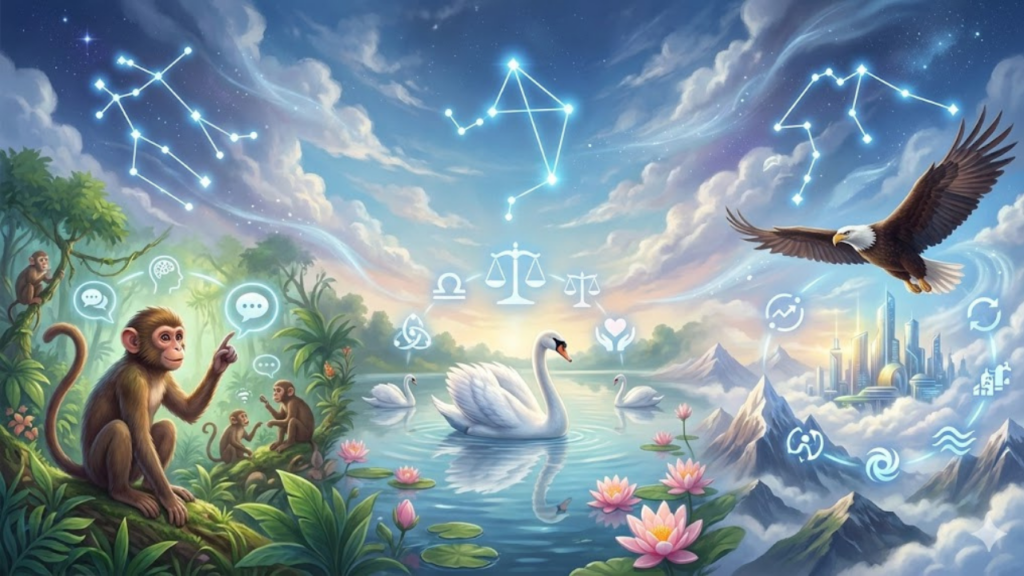 Qual animal você será em 2026, de acordo com seu signo