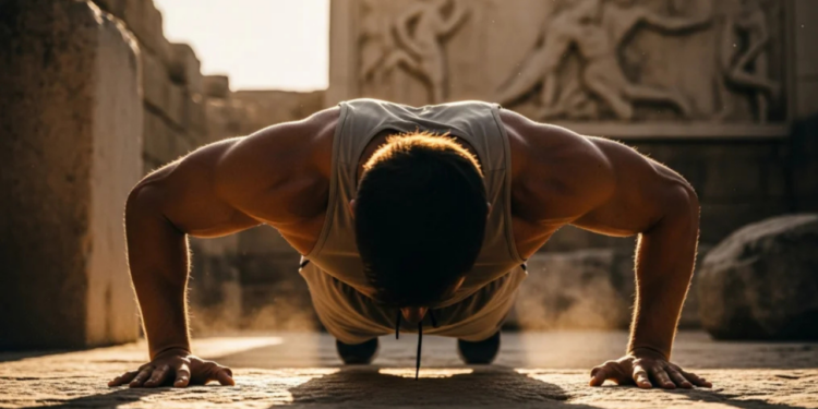 Exercício ancestral que fortalece o peito usando apenas o peso do próprio corpo
