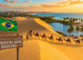 No Nordeste, o "Deserto do Saara Brasileiro" chama atenção com passeios em dromedários e dunas douradas inesquecíveis que lembram o exterior