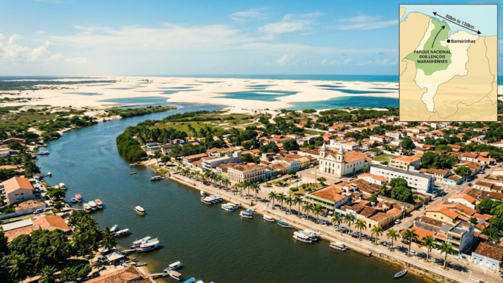 Um deserto de lagoas de águas doces cristalinas e areias brancas faz desta cidade brasileira um verdadeiro paraíso para visitantes