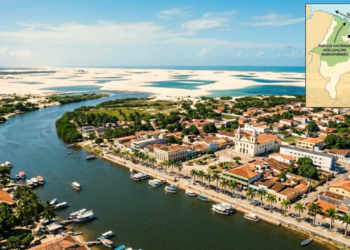 Uma cidade em um deserto de água doce e areias brancas no Brasil que conquista quem busca um paraíso diferente