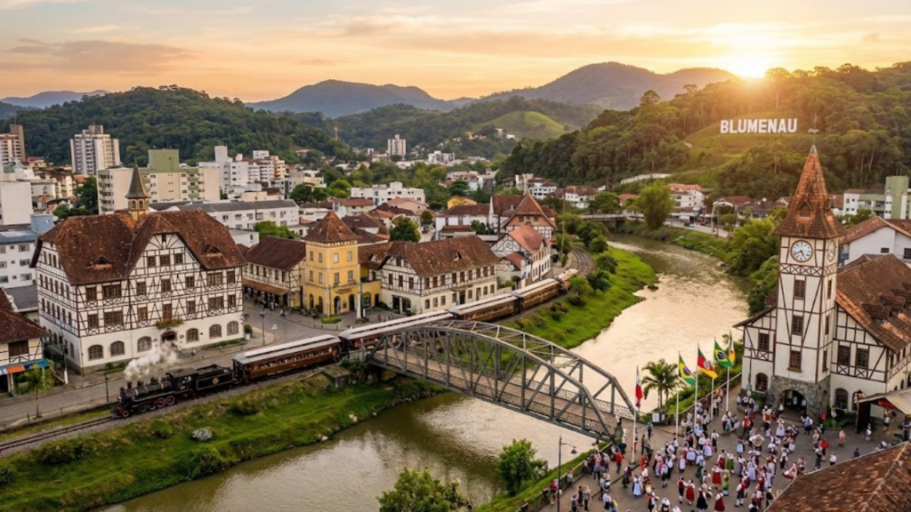 A cidade de Santa Catarina modelo em qualidade de vida com estilo de viver comparável a Europa
