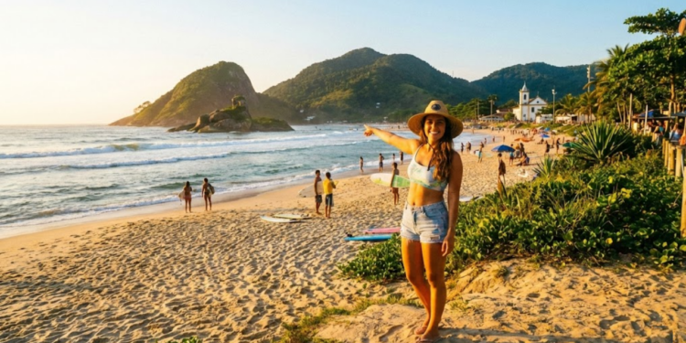 São Sebastião encanta com praias paradisíacas, Mata Atlântica e pôr do sol no Canal que inspiram surf, paz e conexão com a natureza! / Imagem ilustrativa