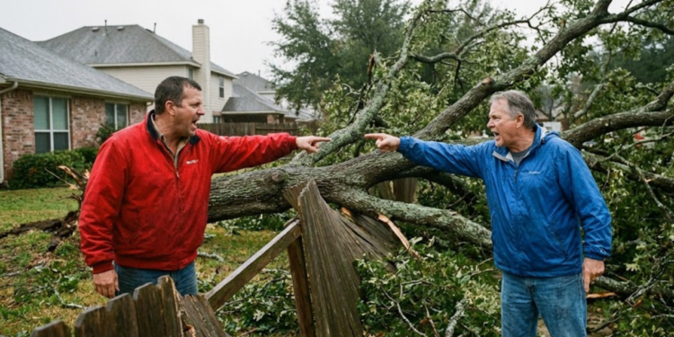 Se a árvore do vizinho cair no seu quintal, quem é o responsável por limpar?