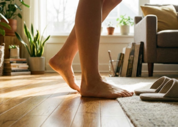 O que significa preferir caminhar descalço, segundo a psicologia do comportamento