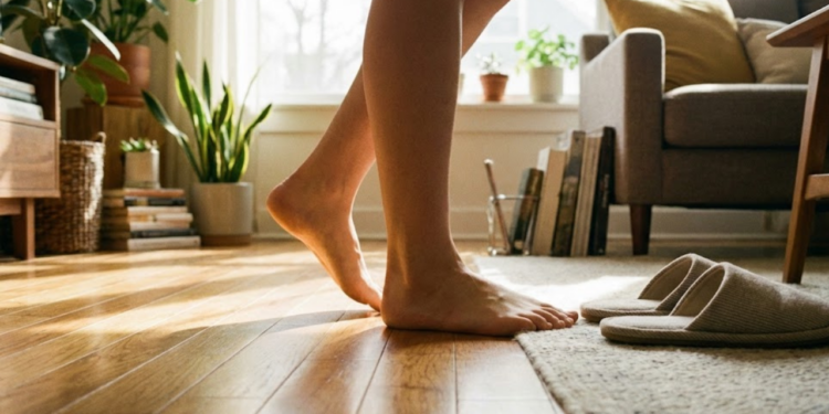 O que significa preferir caminhar descalço, segundo a psicologia do comportamento