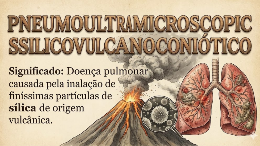 Com 46 letras e quase impronunciável, essa é a palavra mais longa do português que pouca gente conhece