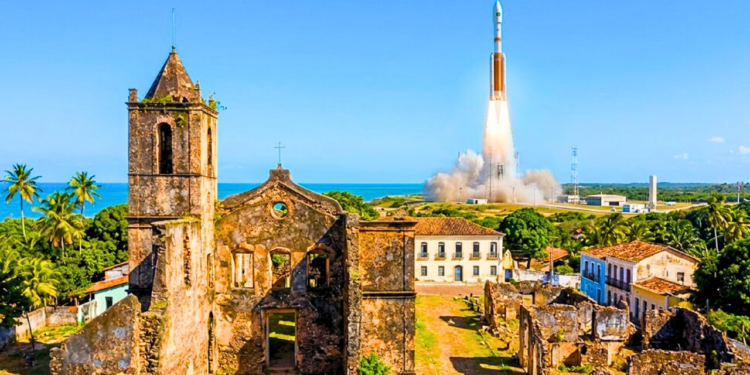 No Nordeste brasileiro, foguetes são testados em uma cidade fantasma que hoje vive entre ruínas e a alta tecnologia