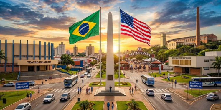 A cidade desenvolveu um dos maiores polos têxteis da América Latina, especializando-se em tecidos de fibras artificiais e sintéticas. / Imagem ilustrativa