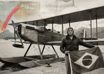 Em 1927, um brasileiro fez a primeira travessia aérea do Atlântico Sul antes de europeus e norte-americanos; hoje, o avião está nesta cidade