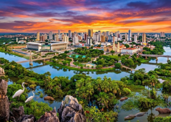 Onde a natureza do Pantanal encontra uma capital desenvolvida no coração da América do Sul rica em qualidade de vida